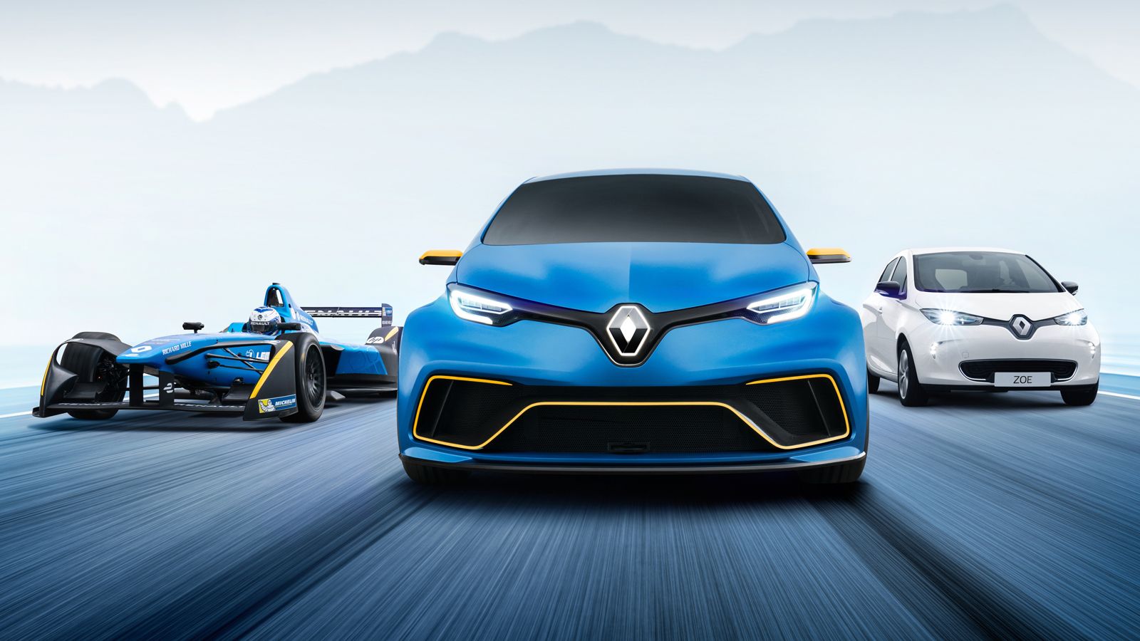 To ZOE e-sport στηρίζεται στην πλατφόρμα του ηλεκτρικού ZOE και αντανακλά τα τρία χρόνια επιτυχιών της Renault στο πρωτάθλημα FIA Formula E Championsh